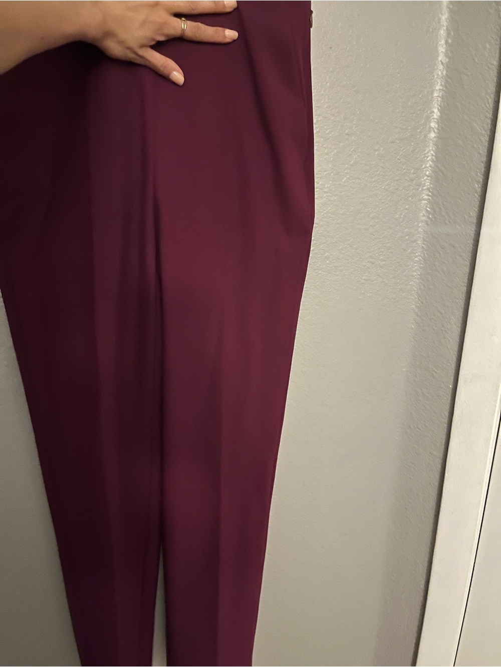Ann Taylor size 0 Dress Pants in “plum”